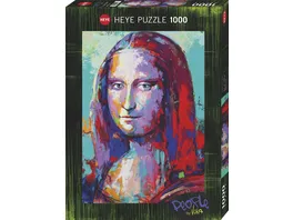 Heye Standardpuzzle 1000 Teile Mona Lisa People 299484