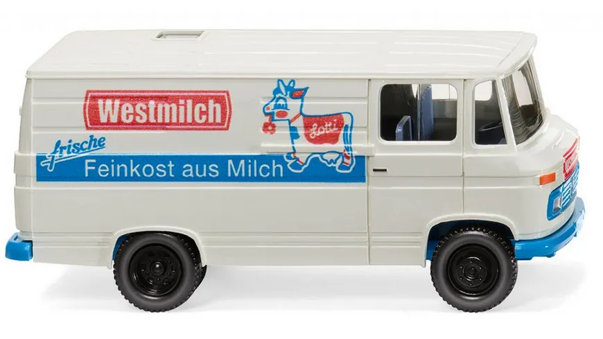WIKING 027058 1:87 MB L 406 Kastenwagen "Westmilch"