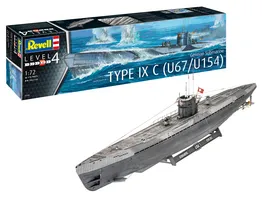 Revell 05166 German Submarine Type IXC U67 U154