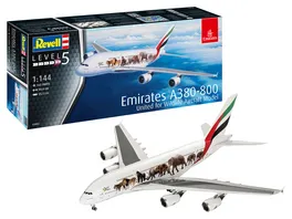 Revell 03882 Airbus A380 800 Emirates Wild Life