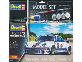 Revell 67685 Model Set Porsche 934 RSR Martini