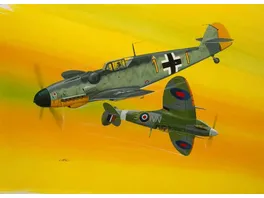 Revell 03710 Combat Set Messerschmitt Bf109G 10 Spitfire Mk V