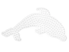 Hama Buegelperlen midi5 Stiftplatte Delfin