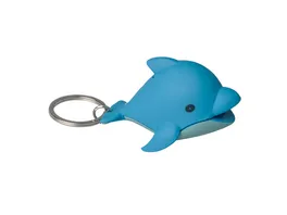 munkees Schluesselanhaenger Delfin LED Sound