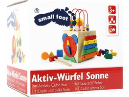 small foot Motorikwuerfel Sonne 8189