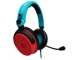 Multiformat Stereo Gaming Headset C6 100 rot blau