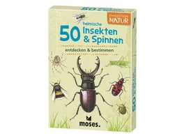 moses Expedition Natur 50 heimische Insekten Spinnen 9723