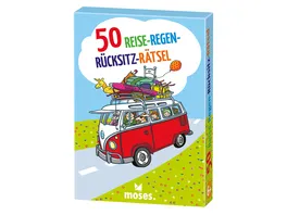 moses 50 Reise Regen Ruecksitz Raetsel 21123