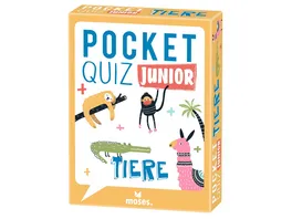 moses Pocket Quiz junior Tiere 101030