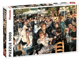 Piatnik Renoir Fruehstueck d Ruderer 1000 Teile Puzzle 5681
