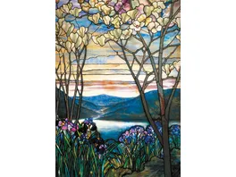 Piatnik Tiffany Magnolien Iris 1000 Teile Puzzle 5520