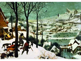 Piatnik Bruegel Jaeger im Schnee 1000 Teile Puzzle 5523
