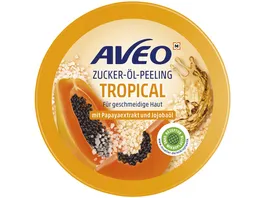 AVEO Zucker Oel Peeling Tropical