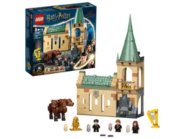 LEGO Harry Potter 76387 Hogwarts Begegnung mit Fluffy Set Spielzeug