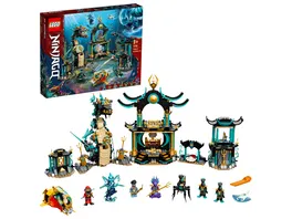 LEGO NINJAGO 71755 Tempel des unendlichen Ozeans Set mit Mini Figuren