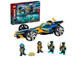 LEGO NINJAGO 71752 Ninja Unterwasserspeeder U Boot Spielzeug