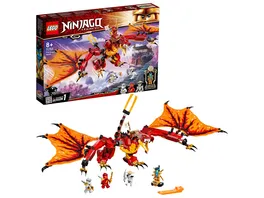 LEGO NINJAGO 71753 Kais Feuerdrache Drachen Spielzeug Set