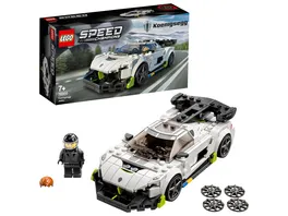 LEGO Speed Champions 76900 Koenigsegg Jesko Rennwagen Spielzeugauto