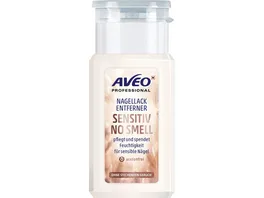 AVEO Professional Nagellackentferner Sensitiv No Smell Acetonfrei mit Pumpe