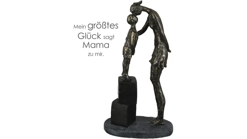 Casablanca Skulptur "Mum and child"