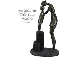 Casablanca Skulptur Mum and child