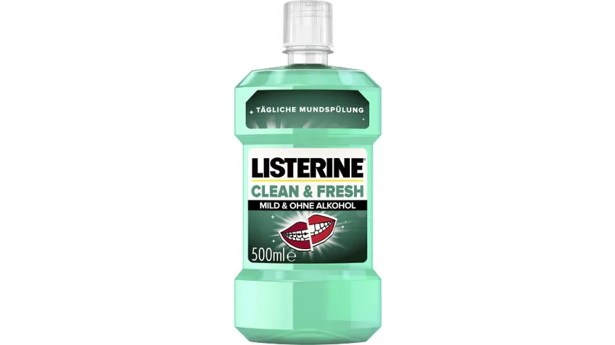 Listerine Mundspülung Clean&Fresh mild & ohne Alkohol