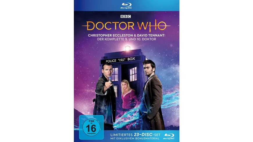 Doctor Who Die Christopher Eccleston Und David Tennant Jahre Der Komplette 9 Und 10 Doktor Ltd 21 Brs Online Bestellen Muller