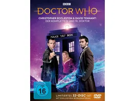 Doctor Who Die Christopher Eccleston und David Tennant Jahre Der komplette 9 und 10 Doktor LTD 30 DVDs