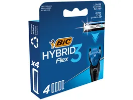BIC Rasierer Ersatzklingen Hybrid Flex 3