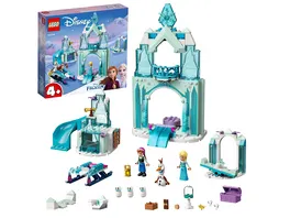 LEGO Disney Princess 43194 Annas und Elsas Wintermaerchen Schloss