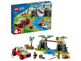 LEGO City Wildlife 60301 Tierrettungs Gelaendewagen Spielzeugauto
