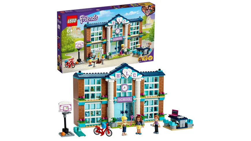 LEGO Friends 41682 Heartlake City Schule, Spielzeug ab 6 Jahre