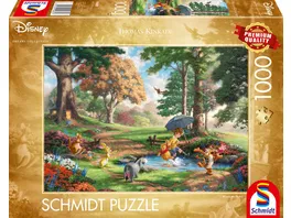 Schmidt Spiele Erwachsenenpuzzle Disney Winnie The Pooh 1000 Teile Puzzle