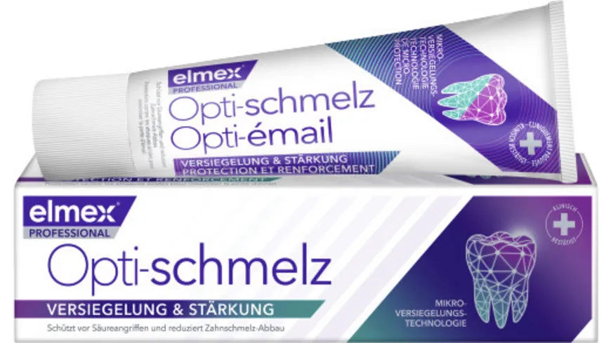 elmex Opti-schmelz Professional Zahnpasta Versieglung & Stärkung 75ml