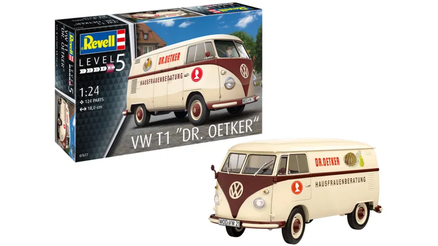 Revell 07677 VW T1 "Dr. Oetker", 1:24
