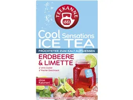 TEEKANNE Ice Tea Cool Sensations Erdbeere Limette