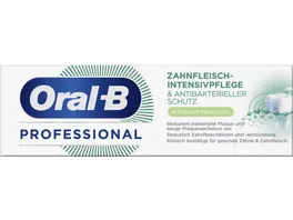 Oral B Manual Professional Zahnpasta Zahnfleisch Intensivpflege Antibakterieller Schutz Intensive Reinigung 75ml