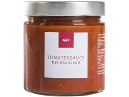 Kaefer Tomatensauce Basilikum