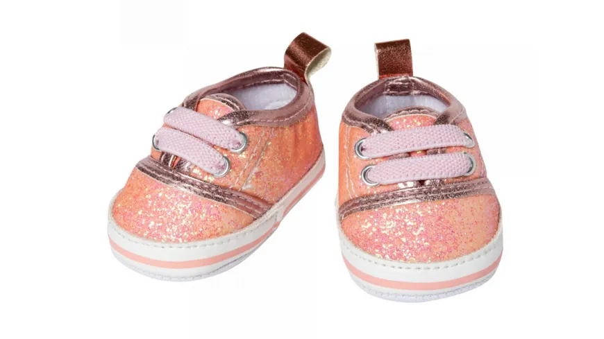 Heless - Glitzer-Sneakers, rosa, Gr. 38-45 cm