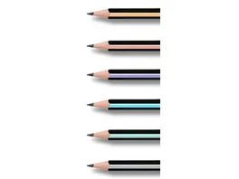 STAEDTLER Noris Bleistift in Dreikantform in Pastellfarben