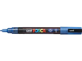 FABER CASTELL Marker UNI POSCA PC 3M Glitter blau