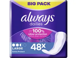 Always Slipeinlagen Extra Protect Large BigPack 48ST