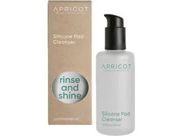 Apricot Silicone Pad Cleanser rinse and shine