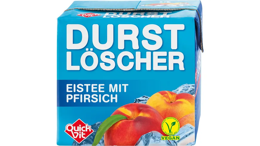 QuickVit Durstlöscher Eistee Pfirsich
