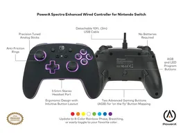 Spectra Enhanced Wired Controller fuer Nintendo Switch