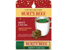 BURT S BEES Kakao Minze Lip Balm Geschenkset Limited Edition