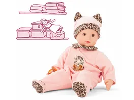 Goetz Maxy Muffin Tigeresque Babypuppe ohne Haare mit braunen Schlafaugen 42 cm