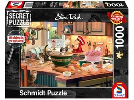 Schmidt Spiele Erwachsenenpuzzle Am Kuechentisch 1000 Teile