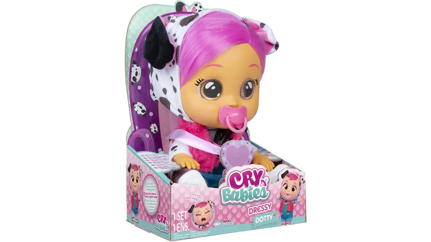 IMC Toys - Cry Babies Dressy Dotty