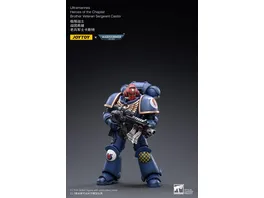 Warhammer 40k Actionfigur 1 18 Ultramarines Heroes of the Chapter Brother Veteran Sergeant Castor 12 cm